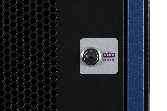 

Шкаф настенный 19", 18U Datarex DR-620421 телекоммуникационный 600х600, дверь перфорация, черный, DR-620421