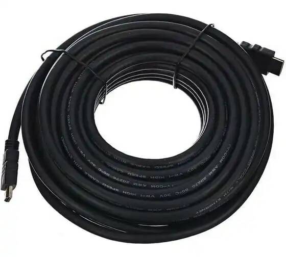 

Кабель цифровой TV-COM CG150S-15M 15м, HDMI - HDMI, черный, CG150S-15M
