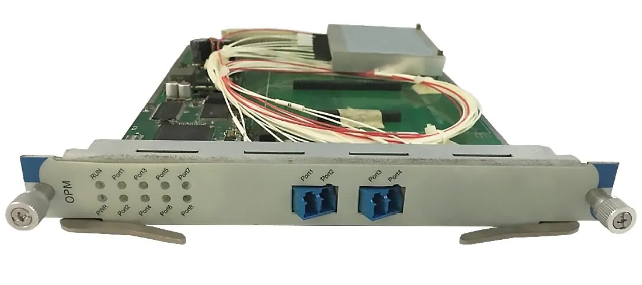 

Плата QTECH QWM-8000-OPM4 4-портовая мониторинга оптической мощности, QWM-8000-OPM4