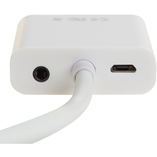 

Переходник Rexant 17-6934 HDMI - VGA, 3. 5 mm аудио с питанием, 17-6934