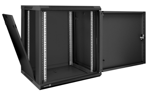 фото Шкаф настенный 19", 12U Exegate EC-WM-12U.450.M.BLACK в Екатеринбурге
