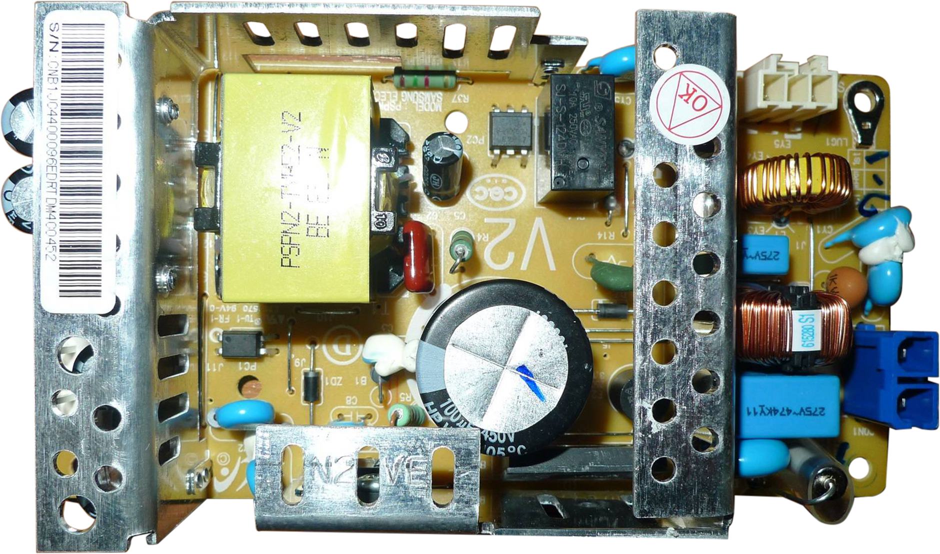 

Плата Samsung JC44-00096E питания низковольтная SL-M3320/M3820/M4020 OEM, JC44-00096E