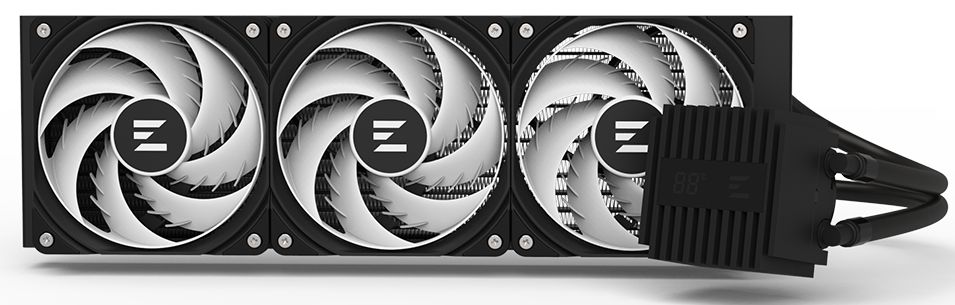 

Система охлаждения жидкостная Zalman ALPHA2 A36 BLACK LGA1151/1200/1700/2066/2011/AM5/AM4 (Cu, 350W, 600-2000RPM, 69,2CFM, 29.7dB, LCD, ARGB, 4-pin PW, ALPHA2 A36 BLACK