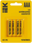 фото Батарейка IEK ABT-LR03-OP-L04