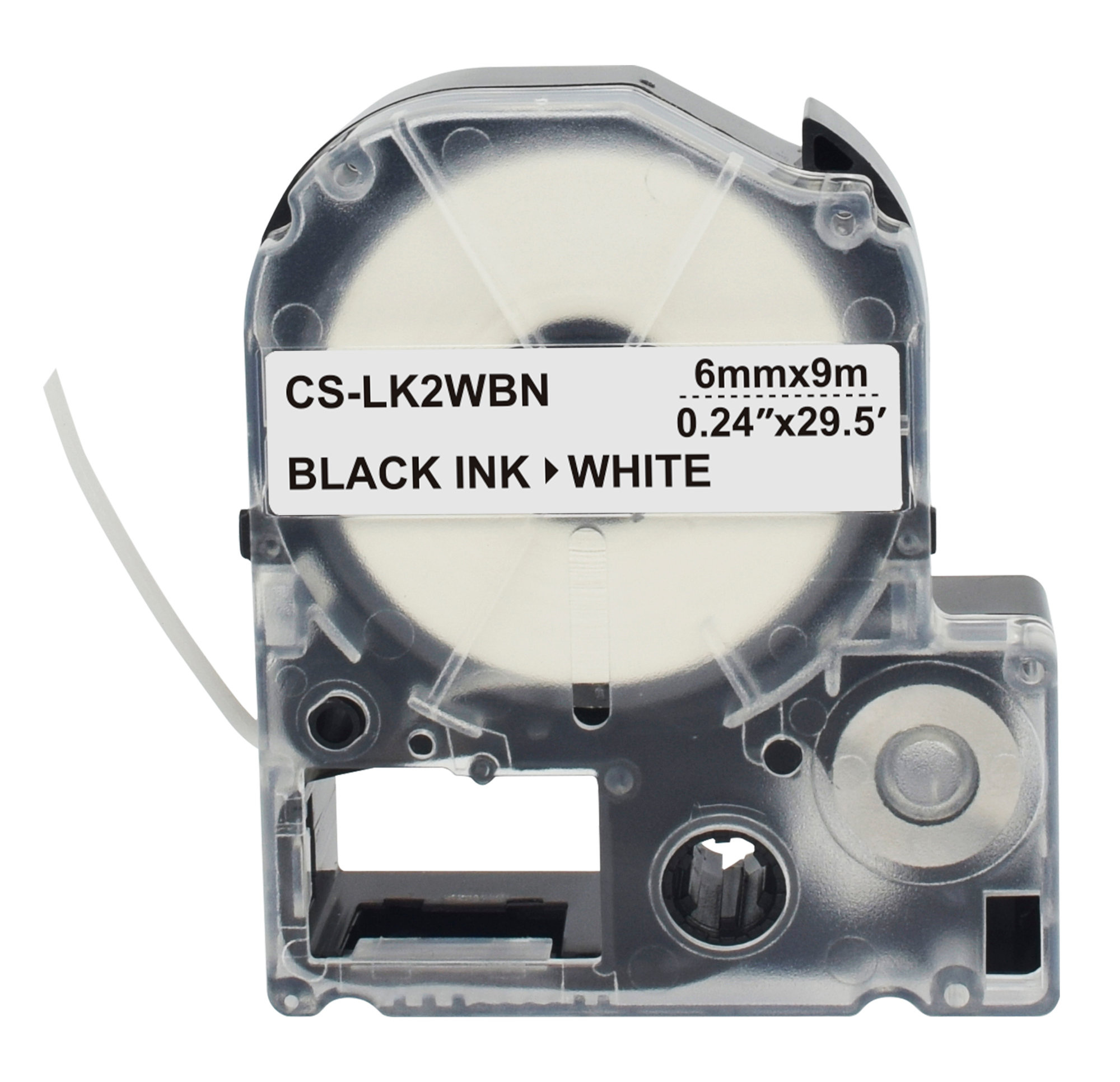 

Картридж ленточный Cactus CS-LK2WBN черный для Epson LW300/LW400/LW700/LW600P/LW1000P, CS-LK2WBN