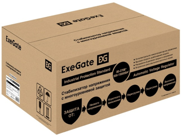 фото Стабилизатор напряжения Exegate Expert Turbo AST-20000 в Уфе