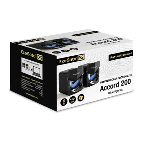 фото Акустическая система 2.0 Exegate EX289685RUS в Екатеринбурге