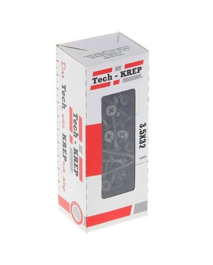 

Саморез Tech-Krep 102699 3.5х32 гипсокартон-металл (уп.200шт) коробка, 102699