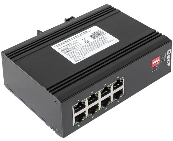 фото Коммутатор промышленный неуправляемый EKF TSX-U-8GTP в Казани