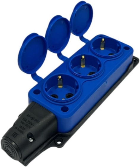 фото Удлинитель силовой iTOK i-CONNECT-COLOR-SUR-PVS-325-3-54-15-BLUE в Ростове-на-Дону