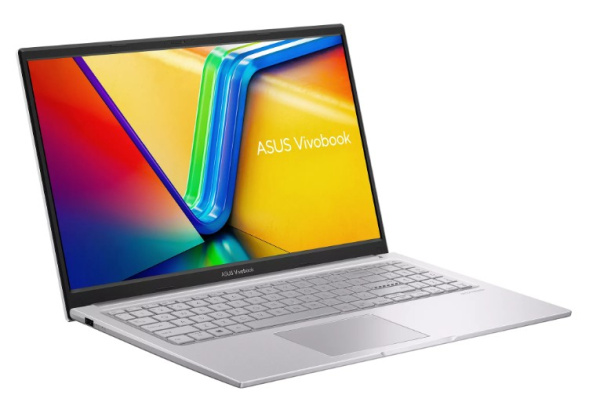 фото Ноутбук ASUS VivoBook 15 F1504VA-WS51 15.6" (Intel Core i5, 8Гб DDR4, SSD 512 Гб, Iris Xe Graphics, Без ОС) Серебристый [90NB10J2-M043R0]