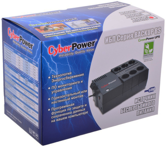 фото Источник бесперебойного питания  CyberPower BS850E в Уфе