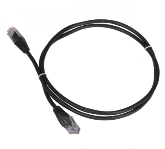 

Кабель патч-корд U/UTP 5e кат. 7м. Lanmaster LAN-45-45-7.0-BK черный, LAN-45-45-7.0-BK
