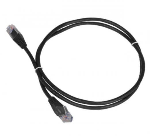 фото Кабель патч-корд U/UTP 5e кат. 7м Lanmaster LAN-45-45-7.0-BK в Омске
