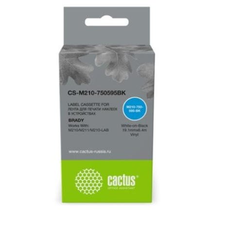 Изображение товара Картридж ленточный Cactus M210-750-595-BK для Brady M210/M211