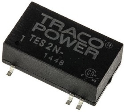 Изображение товара Преобразователь DC/DC TRACO POWER TES 2N-2411 низкопрофильный маломощный