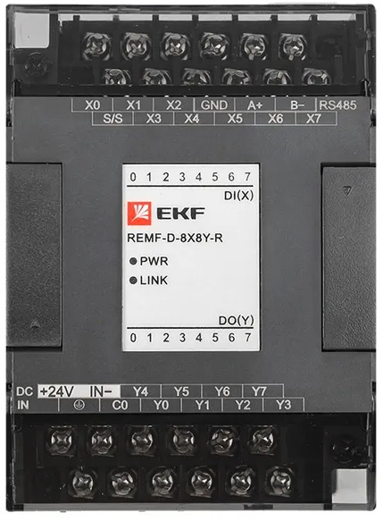 фото Модуль дискретного ввода/вывода EKF REMF-D-8X8Y-R в Уфе