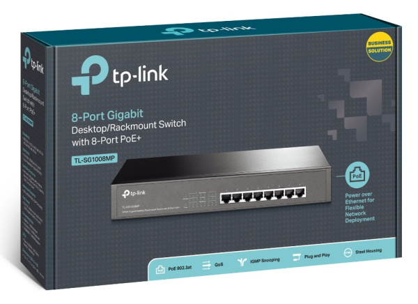 фото Коммутатор PoE TP-LINK TL-SG1008MP в Екатеринбурге