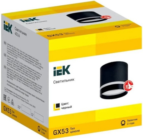 фото Светильник точечный IEK LT-UPB0-4016-GX53-1-K02 в Перми