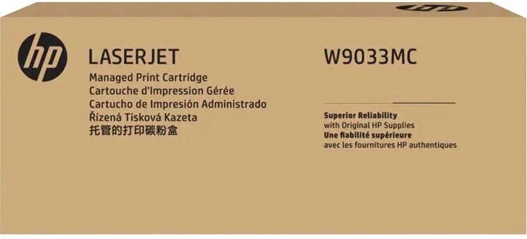 

Тонер-картридж HP W9033MC пурпурный (28 000 стр ) Magenta Managed для HP LJ E67550/ E67560/ E67660, W9033MC