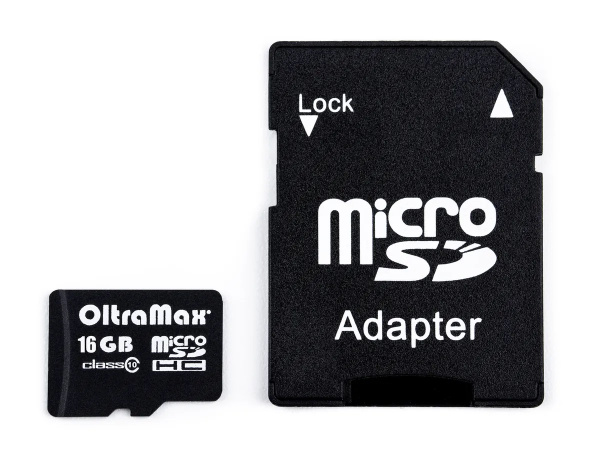 фото Карта памяти MicroSDHC 16GB OltraMax OM016GCSDHC10-AD в Красноярске