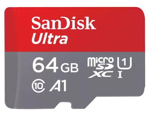 

Карта памяти MicroSDXC 64GB SanDisk SDSQUAB-064G-GN6MN Ultra Class 10, UHS-I, R 140 МБ/с, без адапте, SDSQUAB-064G-GN6MN