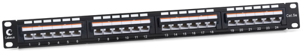 фото Патч-панель  Cabeus PLAN-24-Cat.5e-Dual IDC в Уфе