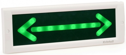 Изображение товара Оповещатель КРИСТАЛЛ-24-ДИН2 для указания путей эвакуации