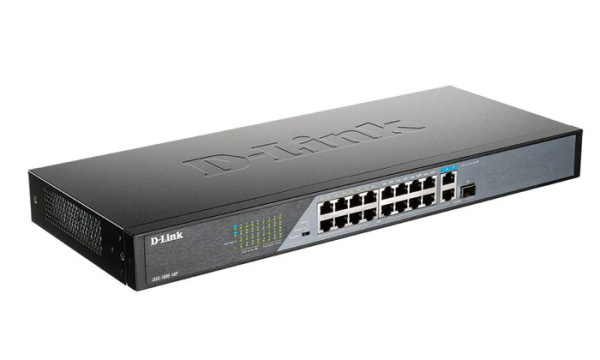 фото Коммутатор неуправляемый D-link DSS-100E-18P/A1A