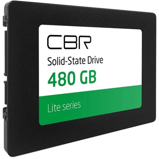 

Накопитель SSD 2.5'' CBR SSD-480GB-2.5-LT22 Lite, SM2259XT, 480GB, SATA 6Gb/s, 3D TLC NAND, 550/520MB/s, TBW 240, SSD-480GB-2.5-LT22