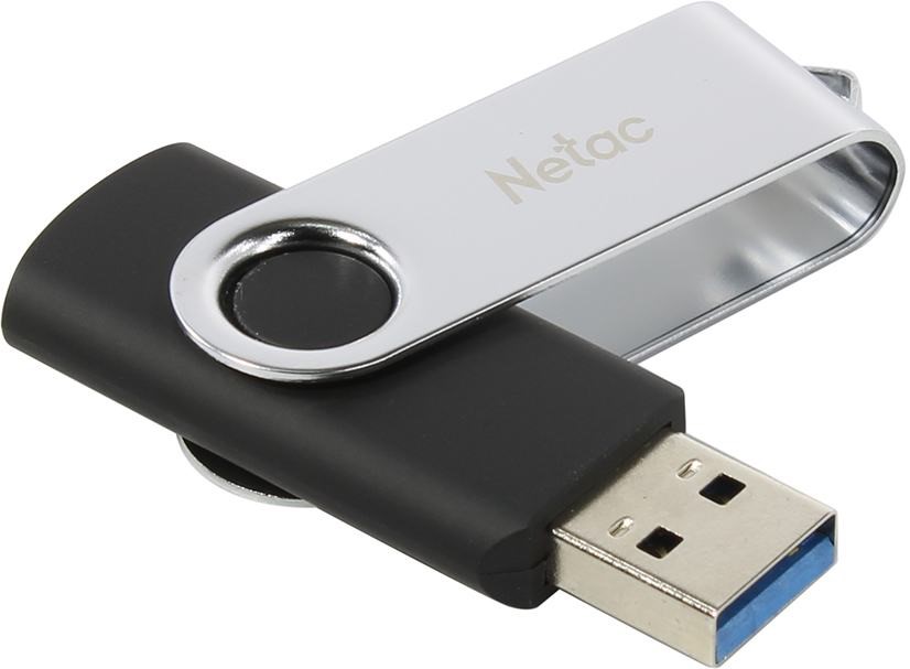 

Накопитель USB 3.0 256GB Netac NT03U505N-256G-30BK чёрный, серебристый, NT03U505N-256G-30BK