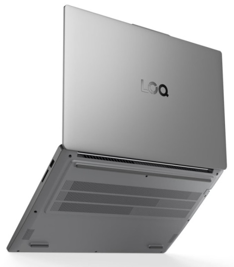 фото Ноутбук Lenovo LOQ 15ARP10E 15.6" (AMD Ryzen 7, 16Гб DDR5, SSD 512 Гб, GeForce RTX 4050, Без ОС) Серый [83S0007QUE]