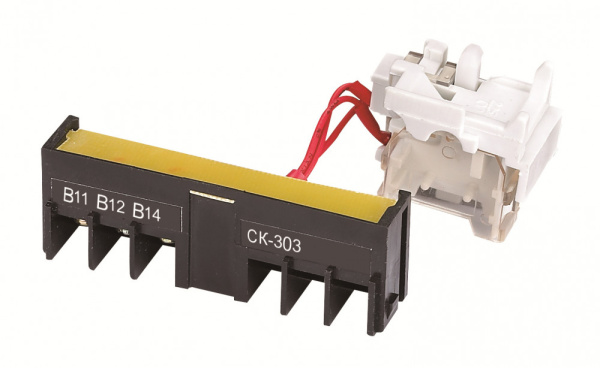 Изображение товара Сигнальный контакт DEKraft 22872DEK для автоматов ВА-303, 3P, монтаж сбоку
