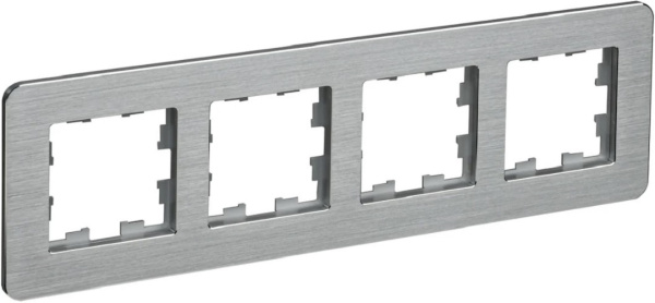 Изображение товара Рамка четверная IEK BR-M42-M-21-K47 из серии BRITE для выключателей и розеток