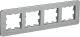 фото Рамка четверная  IEK BR-M42-M-21-K47