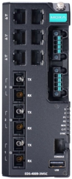 фото Коммутатор управляемый MOXA EDS-4009-3MSC-HV-T в Уфе