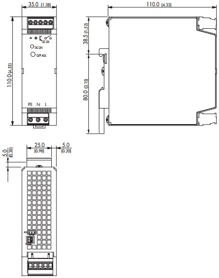 фото Преобразователь AC-DC сетевой TRACO POWER TSP 090–148 в Уфе