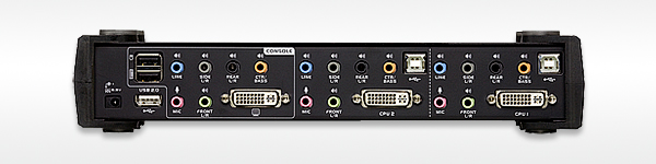 

Переключатель KVM Aten CS1782A-AT-G KVM+Audio+USB 2.0, 1 user USB+DVI => 2 cpu USB+DVI, со шнурами USB 2х1.8м., 2560x1600 60Hz DVI-D Dual Link/2048x15, CS1782A-AT-G