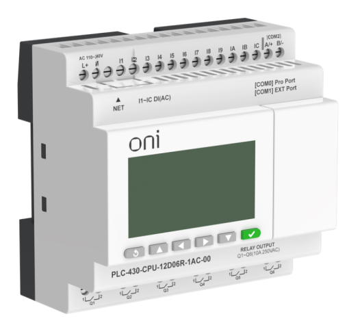 фото Модуль  ONI PLC-430-CPU-12D06R-1AC-00 в Санкт-Петербургe