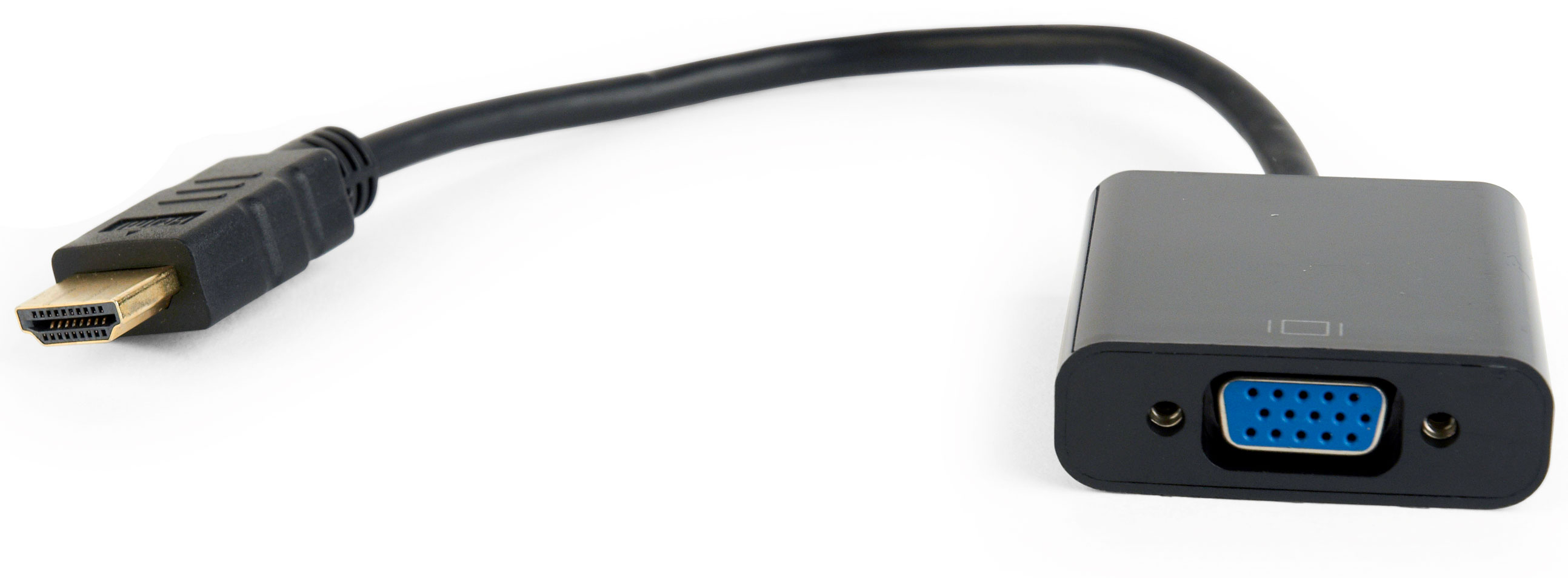 

Переходник Cablexpert HDMI-VGA 19M/15F, провод 15см, HDMI-VGA