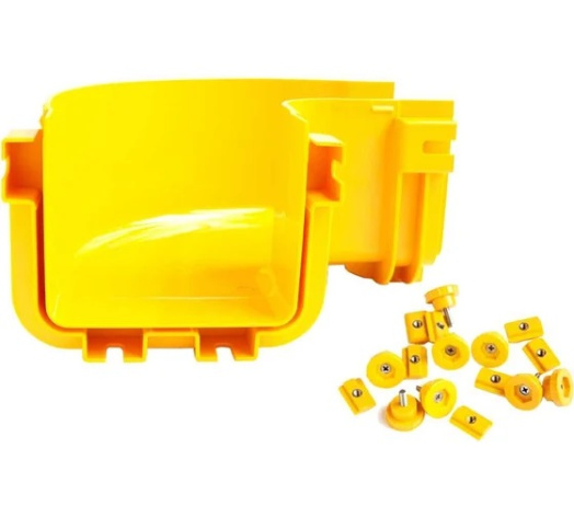 Изображение товара Поворот Lanmaster LAN-OT600-HC90/NC для горизонтальных трасс