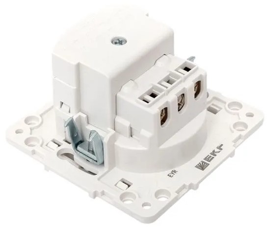фото Розетка с заземлением с 2 USB  EKF EYR16-2USB-typeA-typeC в Уфе