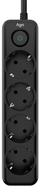 фото Сетевой фильтр  AGNI TP-FD4E-3m-black в Перми