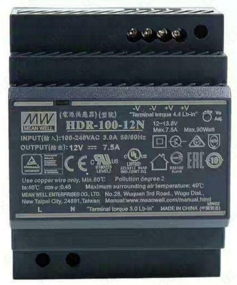 фото Преобразователь AC-DC сетевой Mean Well HDR-100-12N в Уфе