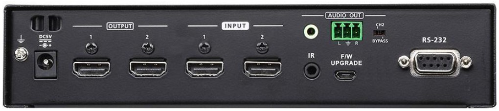 

Переключатель Aten VM0202HB-AT-G 2x2 True 4K HDMI Матричный коммутатор с извлекателем звука, VM0202HB-AT-G