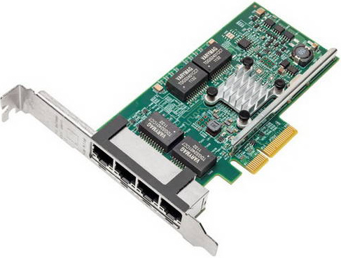 Изображение товара Сетевая карта Broadcom BCM5719-4P PCI-E 10/100/1000 Мбит/сек для серверов