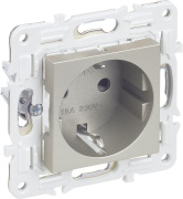 фото Розетка с заземлением  IEK SK-R14-16-K37