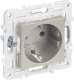 фото Розетка с заземлением  IEK SK-R14-16-K37