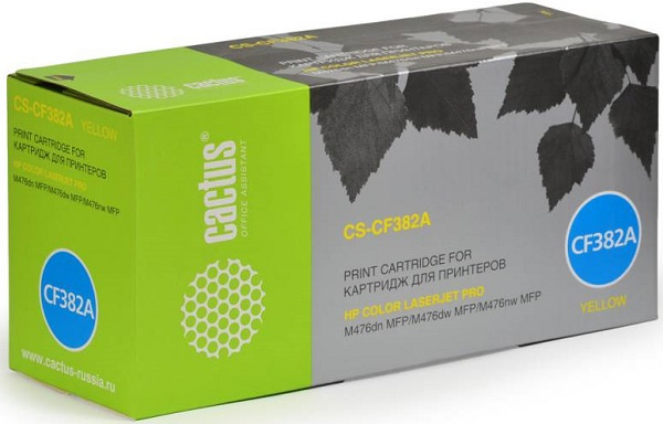 фото Картридж  Cactus CS-CF382A в Красноярске