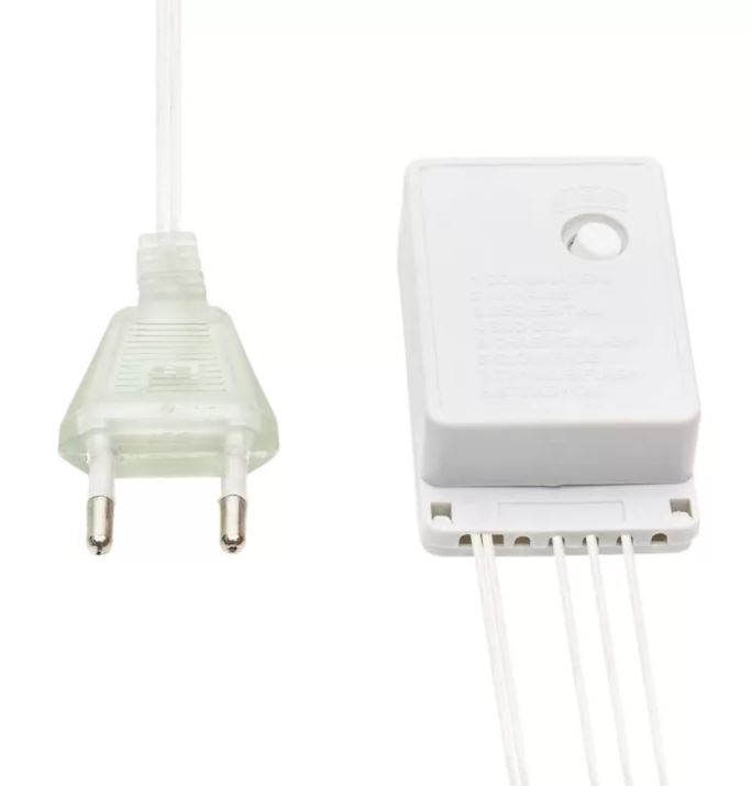 

Гирлянда NEON-NIGHT 303-306 ТВИНКЛ 20 м, прозрачный ПВХ, 160 LED теплый белый, не соединяется, 303-306